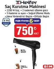 HEİFER SAÇ KURUTMA MAKİNESİ